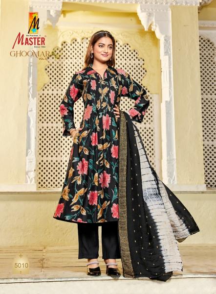 Master ghoomer vol-5 ptinted stiched kurtis wholesale